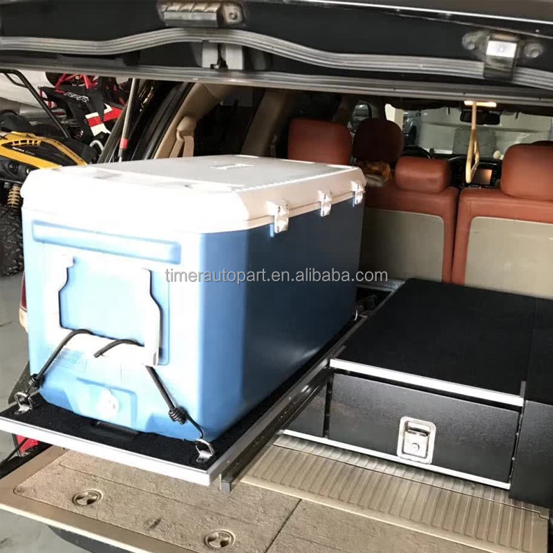 Best 4Wd  Truck Drawer Table Decker Pickup Bed Storage Cargo Van Drawer Units Toolbox For Mitsubishi Pajero V73/V78/V93/V95/V97