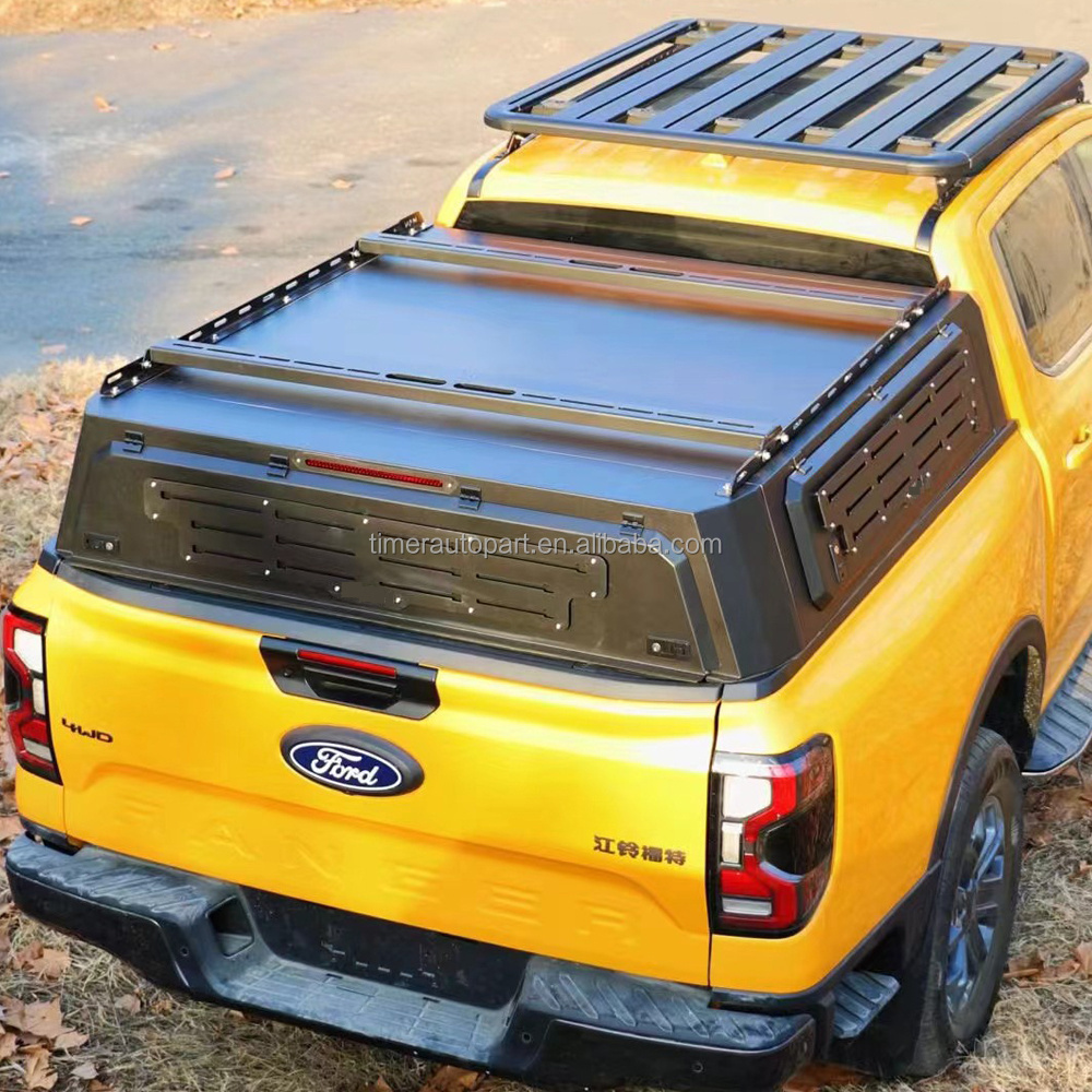 Pickup Ruck Canopy Hardtop Truck Camper Canopy 4X4 Ford Ranger Hard Top Cap Toppers Canopy For Ford f250  F350  F450