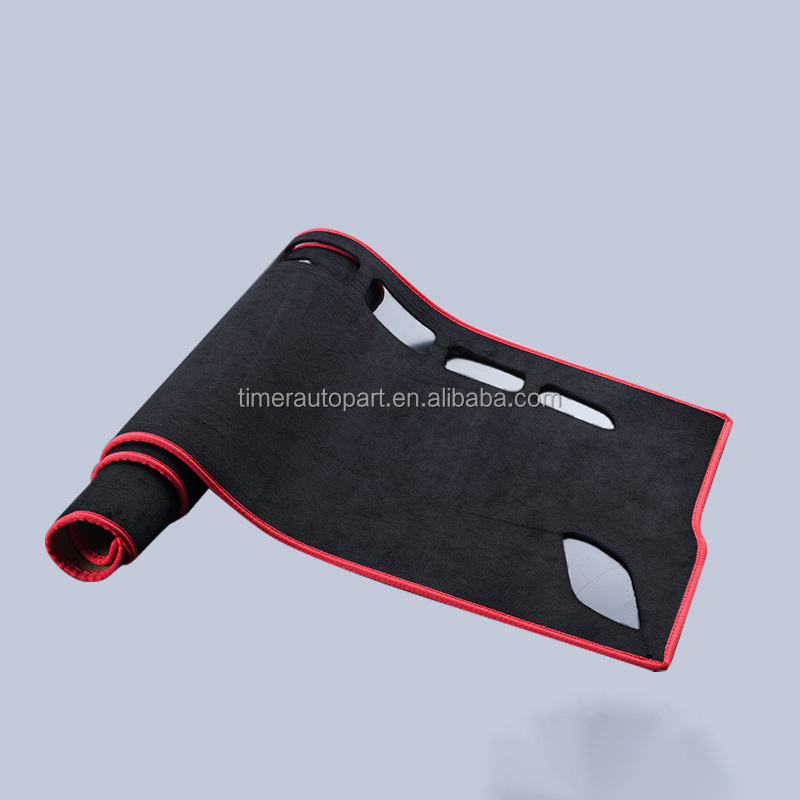 Manufacturer Best Dashboard Covers Anti Lighting Dust Protection Sticky Pad Polyester Material Designs Dash Cover