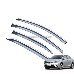 Wholesale Car Door Visor Rain Guards For 2005 2014 Toyota Camry 2006-2021 Window Visors Sun Vent Wind Deflectors