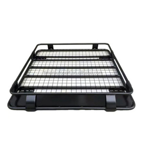 Land Cruiser Lc100 Lc200 Use Only Rooftop Carrier Aluminium Tool Tray Basket Roof Rack Cargo Carrier For Outdoor Camper