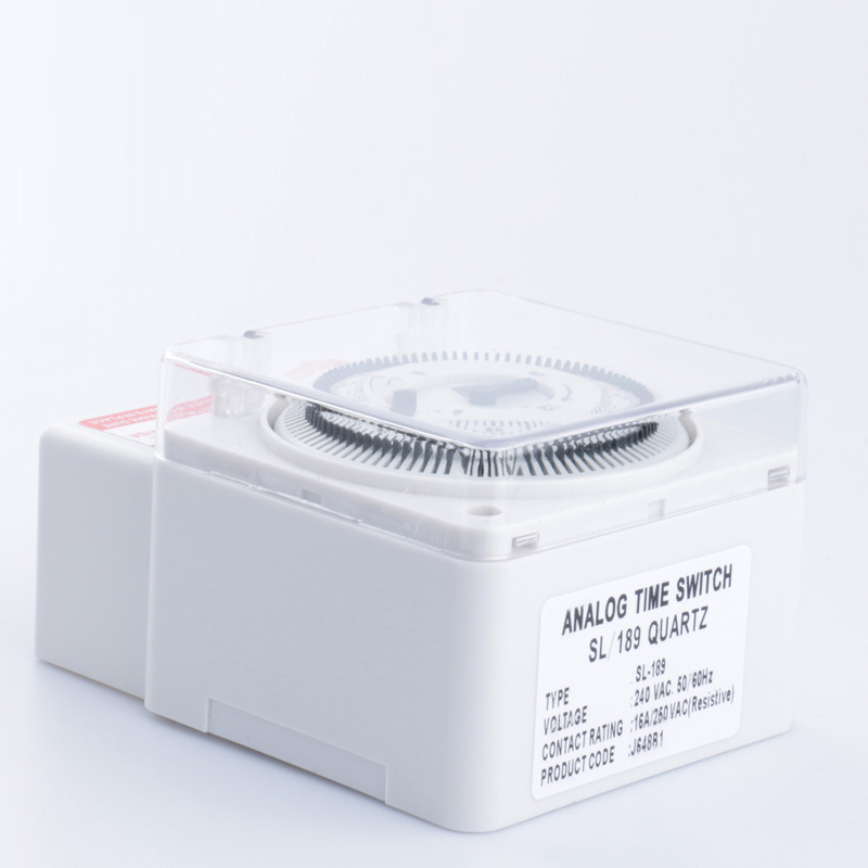 SL189 Non Power Failure 24 Hours Mechanical Timer Switch with Battery 100V-240V 15A Time Circuit Diagram