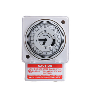 SL189 Non Power Failure 24 Hours Mechanical Timer Switch with Battery 100V-240V 15A Time Circuit Diagram