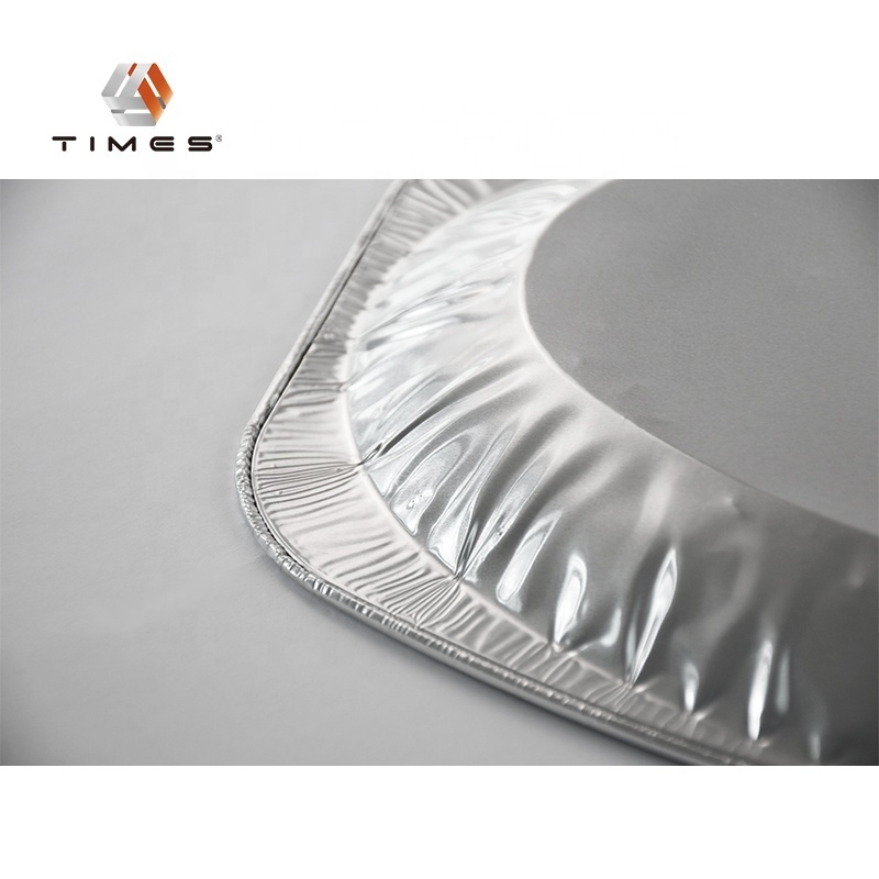 Recyclable 1100ml Disposable Aluminium Foil  Platter Oval  Fish pan/Turkey Tray Grilling Roasting BBQ Tray