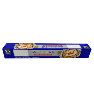 25sqft 75sqft Manufacturer factory high quality aluminum foil coil for kitchen hotel use