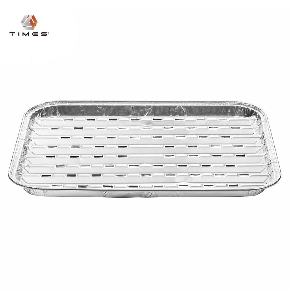 Garden Used Rect Outdoor bbq grill Aluminium Foil Pans for Roasting