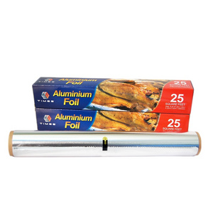 25 Square Feet Long Heavy Duty Kitchen Aluminum Foil Roll Film for Grilling and Baking