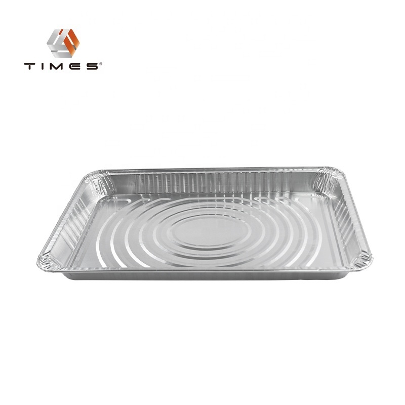 Full Size foil Pan Steam Table Pan Shallow Medium Deep Recyclable Disposable Aluminum Foil Container With Lid  Food Packing