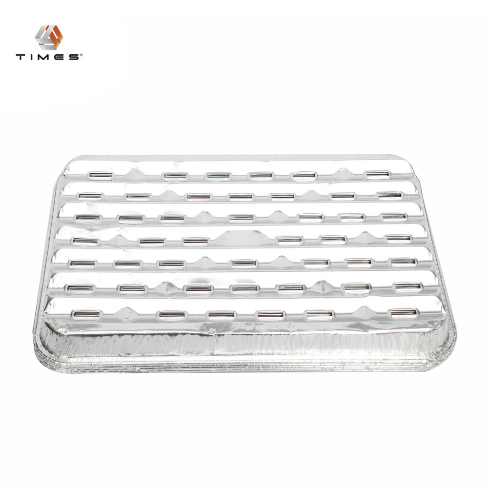 Garden Used Rect Outdoor bbq grill Aluminium Foil Pans for Roasting