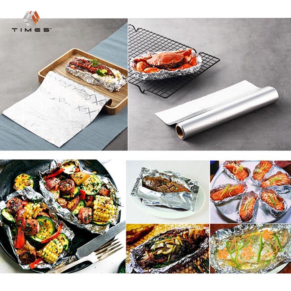 25sqft 75sqft Manufacturer factory high quality aluminum foil coil for kitchen hotel use