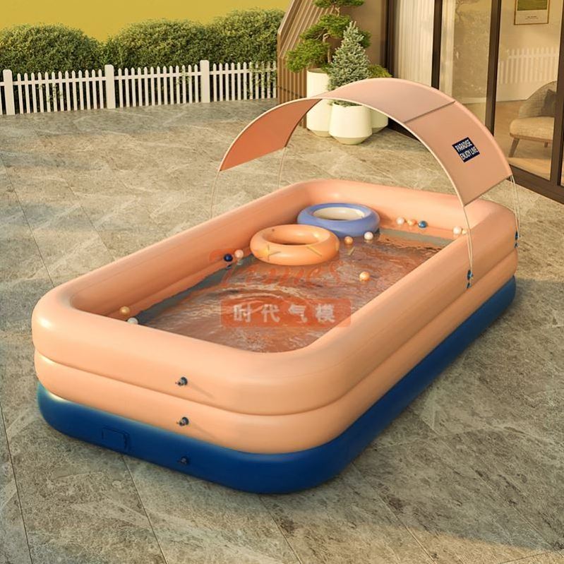 Wholesale Outdoor By Sun PVC Wireless Automatic Inflatable Piscina Swimming Pool For Family Fun