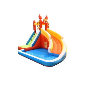 Kids Cannon Backyard Cheap Commercial Banzai Inflatable Water Slide With Pool