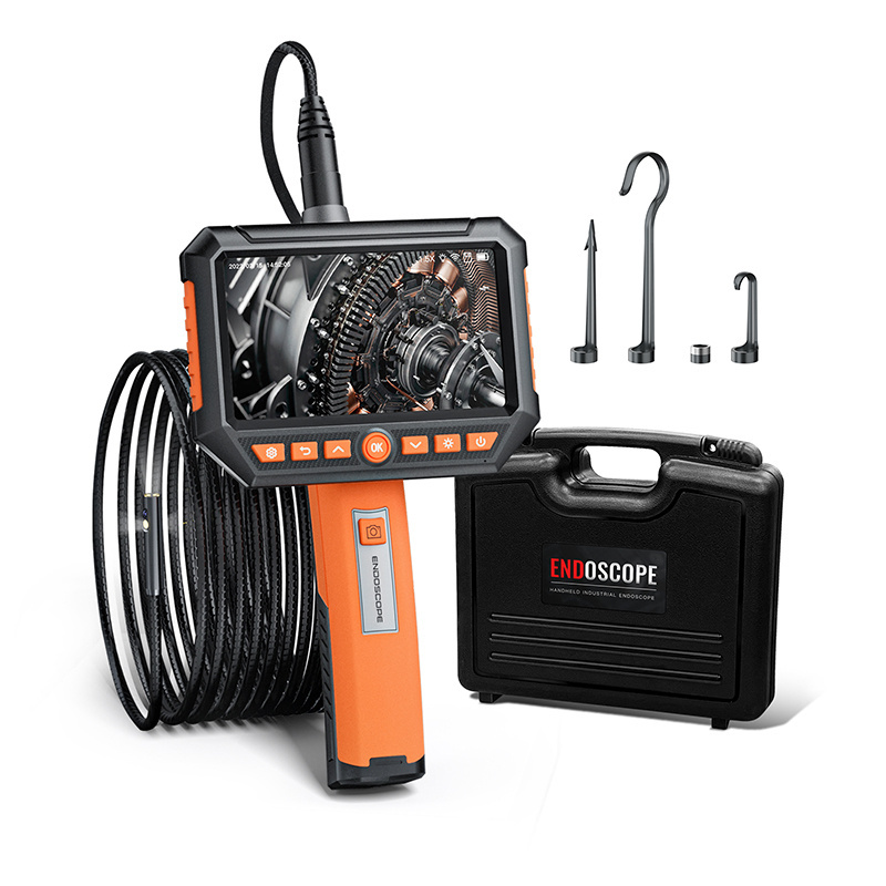 Inskam Handheld 2022 New Arrived 5002 2MP Articulating Borescope Industrial Camera 3 m Car Engine Inspection Camera Borescope