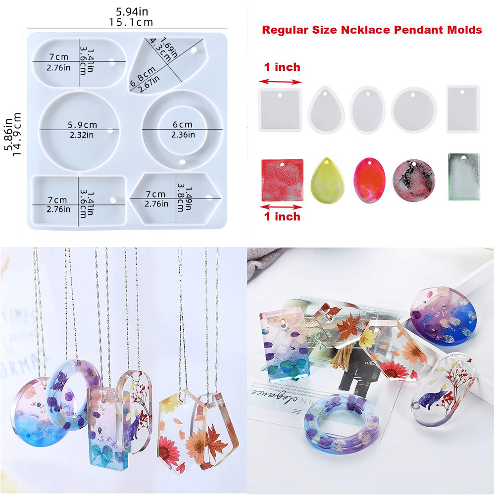 Timesrui DIY Crystal Resin Tool Set Jewelry Bear Silicone Molds, And Accessories Kit, Resin Beginners Friendly