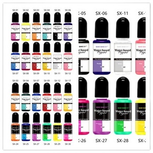 Timesrui Art supplies, a set of 12 color vibrant bottles, classroom project, non-toxic, easy to wash, school, craft supplies