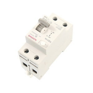 DAQCN Good Price 40A 30Ma 2Pole Electromagnetic Earth Leakage Circuit Breaker