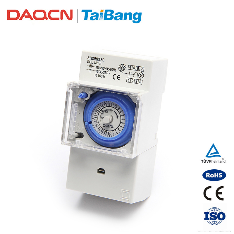 DAQCN China Wholesale Industrial 24 Hour Mechanical Timer Time Switch