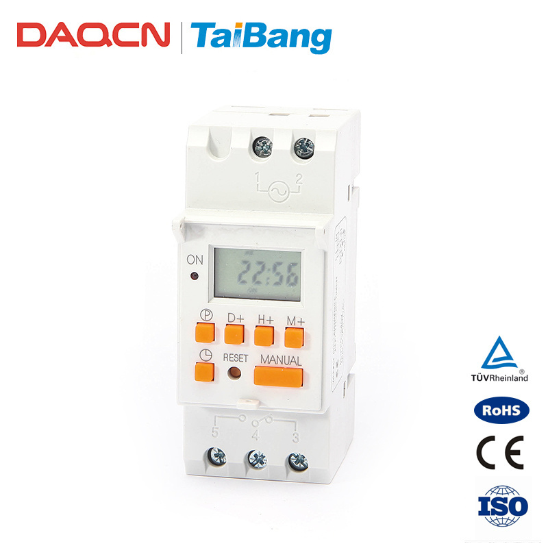 DAQCN China DHC15A Weekly Programmable timer switch Digital Timer Switch