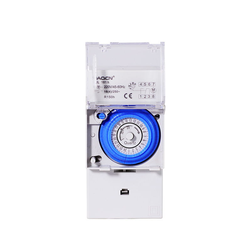 Low MOQ SUL181h industrial timer AC 220V 16A mechanical timer switch for lighting daily weekly time switch