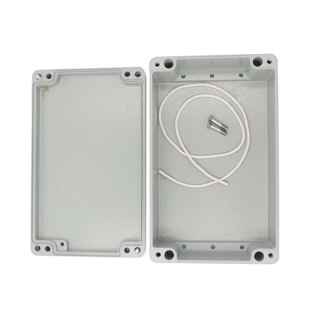 260*160*90 cast aluminum waterproof junction box power box shielding outdoor metal switch processing hole FA64-2