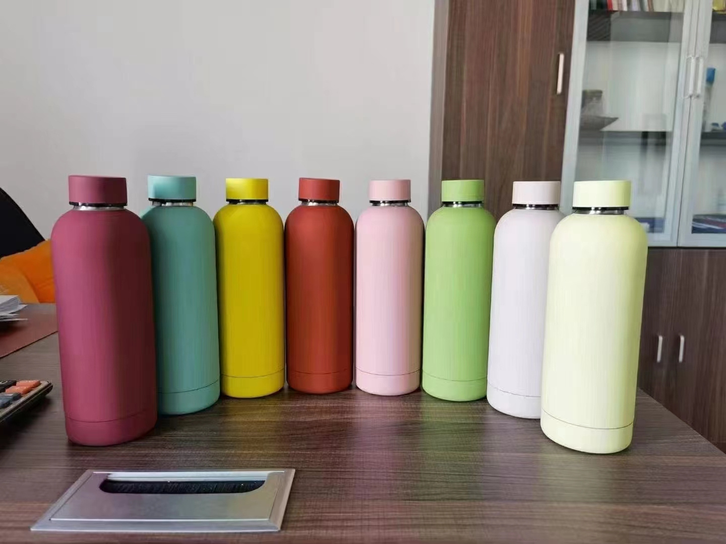 500ml cola fitness thermo eco friendly vacuum metal drink bottle stainless steel insulated water bottle with custom logo