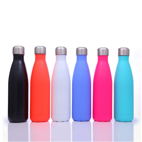 500ml Eco-friendly personalized gym insulated double wall stainless steel water bottles bulk with custom logo