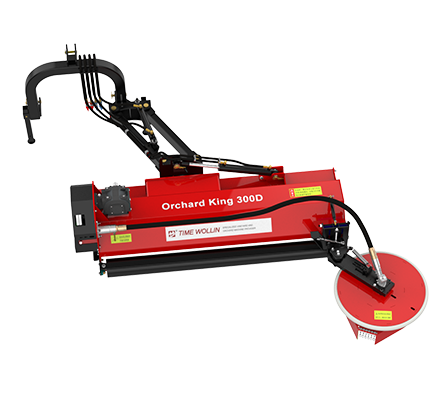 New design Crush branches, Side-shifted, Overturns Flail mower swing arm mower - Orchard King 300C