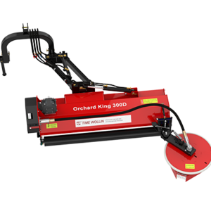 New design Crush branches, Side-shifted, Overturns Flail mower swing arm mower - Orchard King 300C