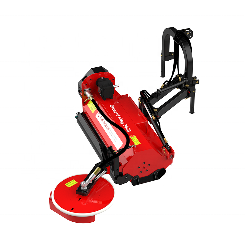 Orchard King 300B vineyard orchard swing arm flail mowers with hydraulic side-shift crush shredder branch