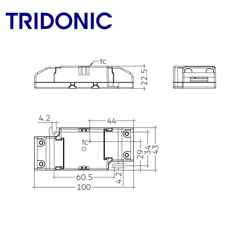 5W 7W 8W 10W 15W fixC SR SNC2 All models available tridonic led driver tridonic led module tridonic driver