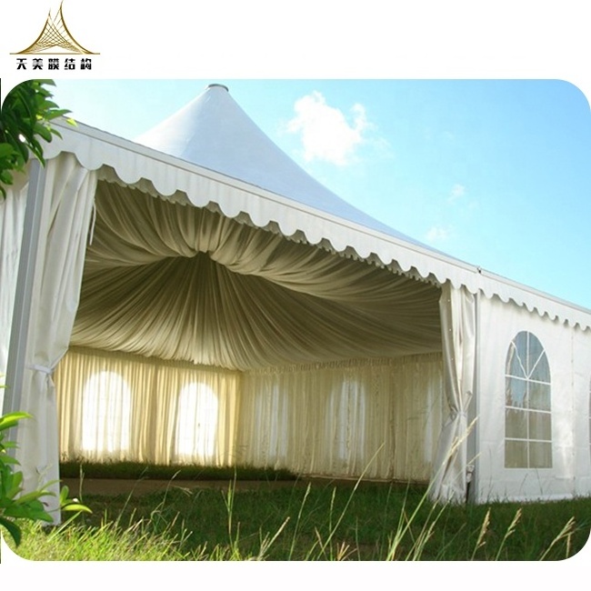 Outdoor pvc pagoda tent wedding small gazebo 4x4 canopy tent