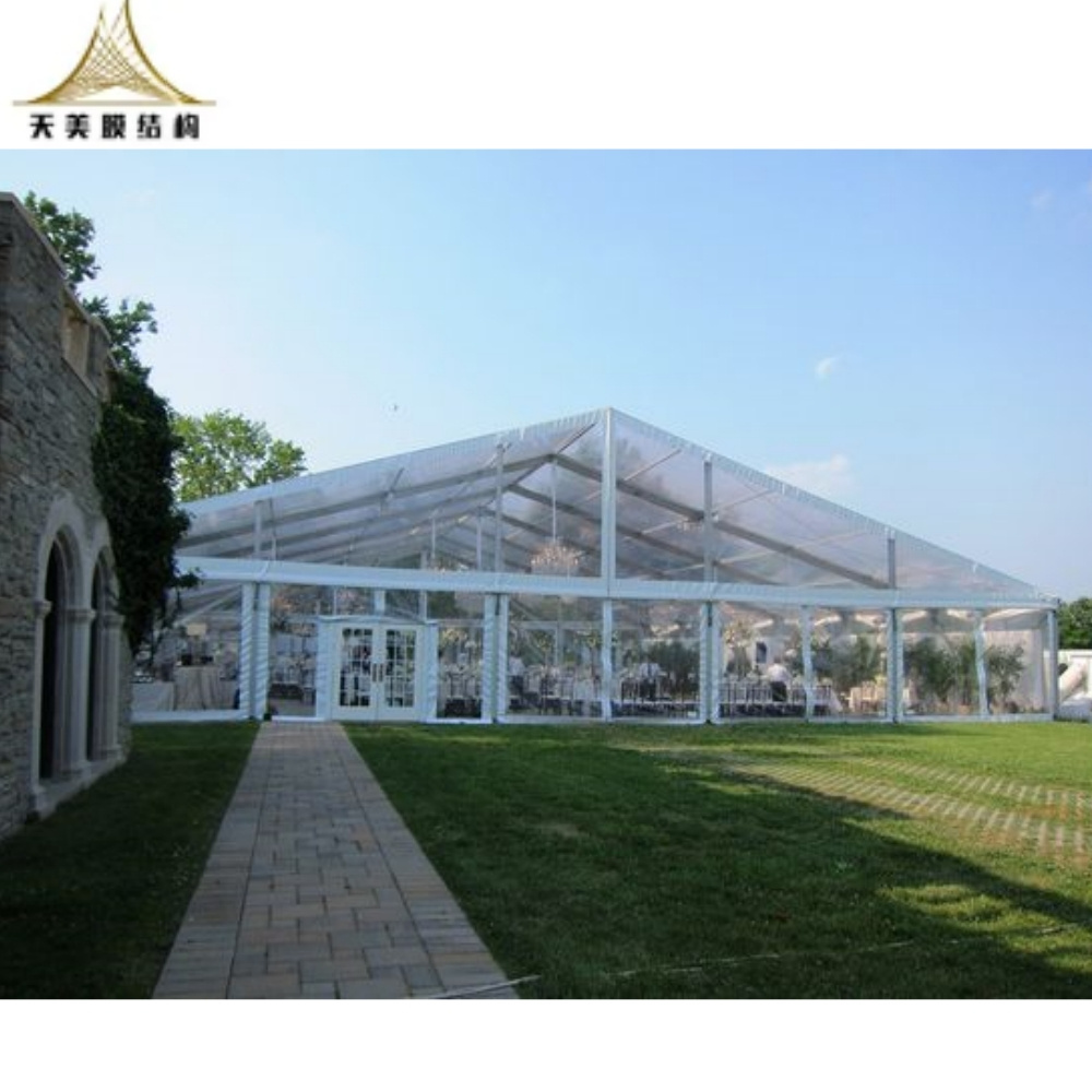 High Quality Aluminum Frame heavy duty 20x30 20x40 Marquee Party Tent Waterproof Clear Span Wedding Tents For 500 1000 People