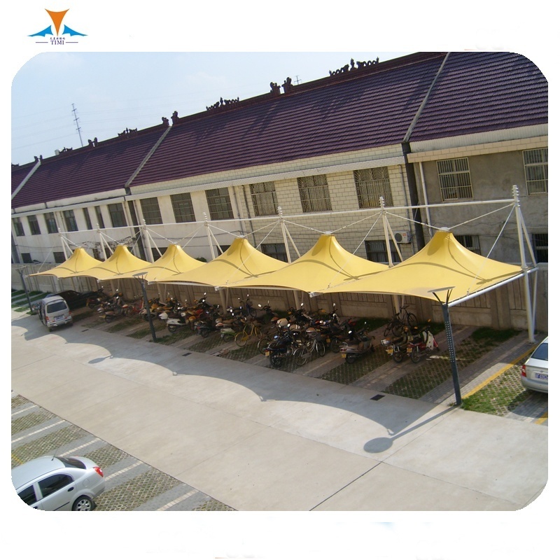 6x6 6x12 8x10 10x10 10x12 10x20 10x30 12x15 12x20 12x24 15x15 PTFE PVDF Membrane Structure Modern Metal Carports Tents Designs