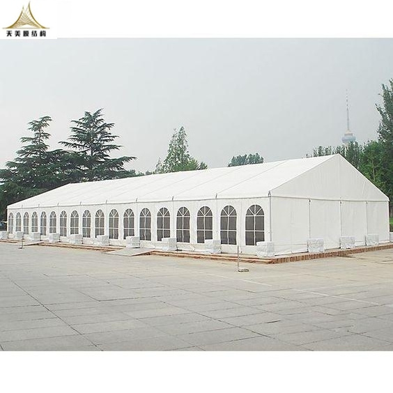 Tent Factory Luxury Outdoor Heavy Duty Aluminum Frame PVC Wedding Event Party Tent for 50 150 500 People