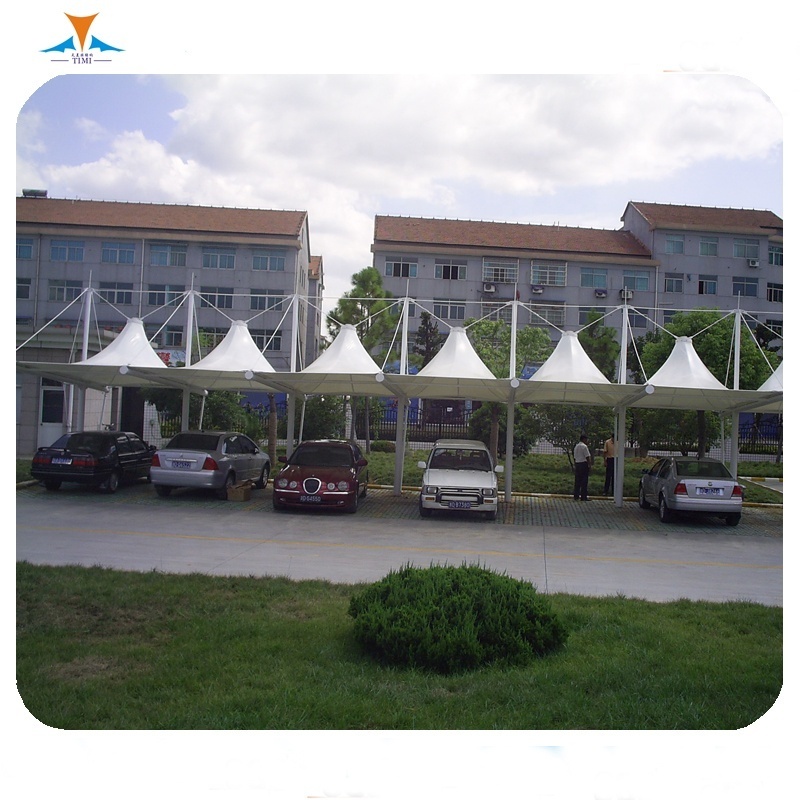 6x6 6x12 8x10 10x10 10x12 10x20 10x30 12x15 12x20 12x24 15x15 PTFE PVDF Membrane Structure Modern Metal Carports Tents Designs