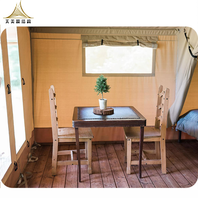 Easy set up preservative wood house luxury african safari tents for sale uk