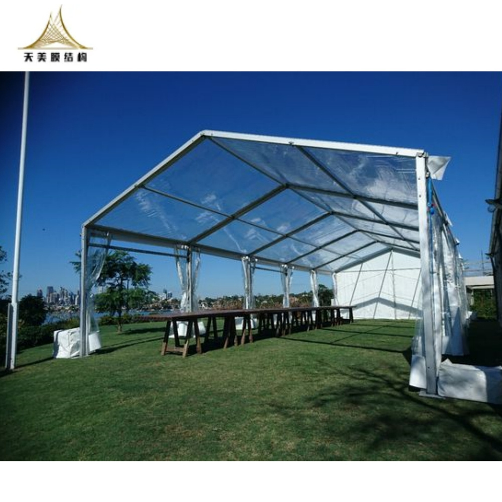 High Quality Aluminum Frame heavy duty 20x30 20x40 Marquee Party Tent Waterproof Clear Span Wedding Tents For 500 1000 People