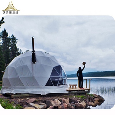 Winter geodesic dome tent house kit outdoor dome tent glamping domos accommodation