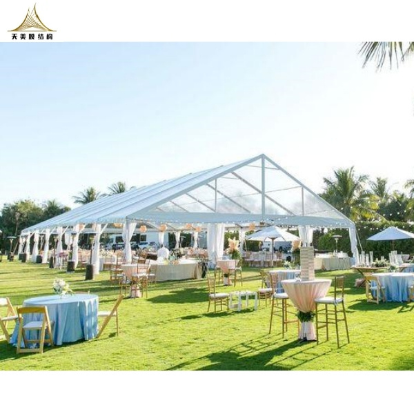 TIMI Custom 2024 Luxury Aluminium Frame 30X60 20X20 Big Clear Top Tents Waterpoof Outdoor Wedding Party Tent