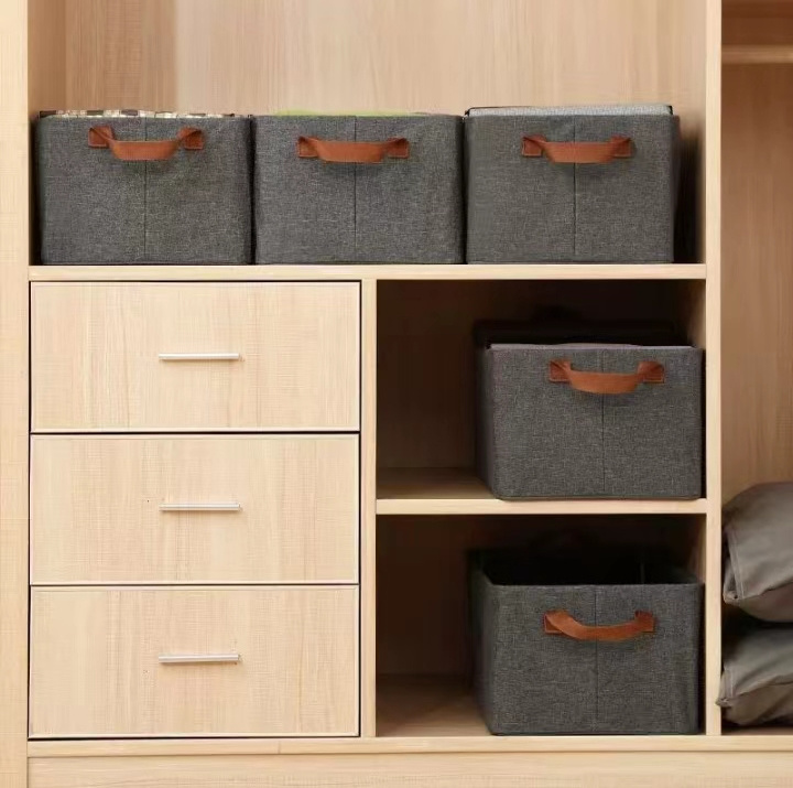 Household foldable storage goods good simple storage box Home autumn and winter clothing underwear underwear storage box