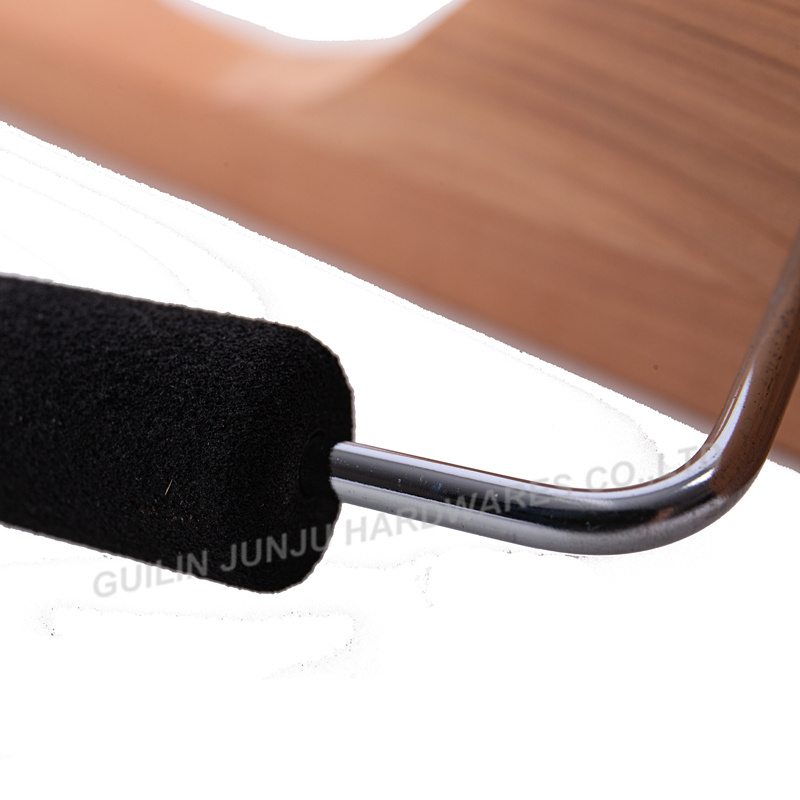 High quality custom cedar wood clothes hangers with non-slip bar