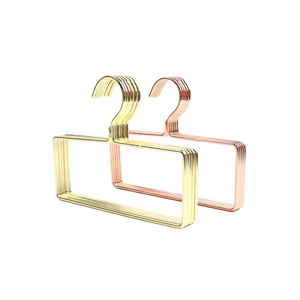 Wholesale Metal Hanger for Scarves Gold Metal Organizer Hangers for Hijab