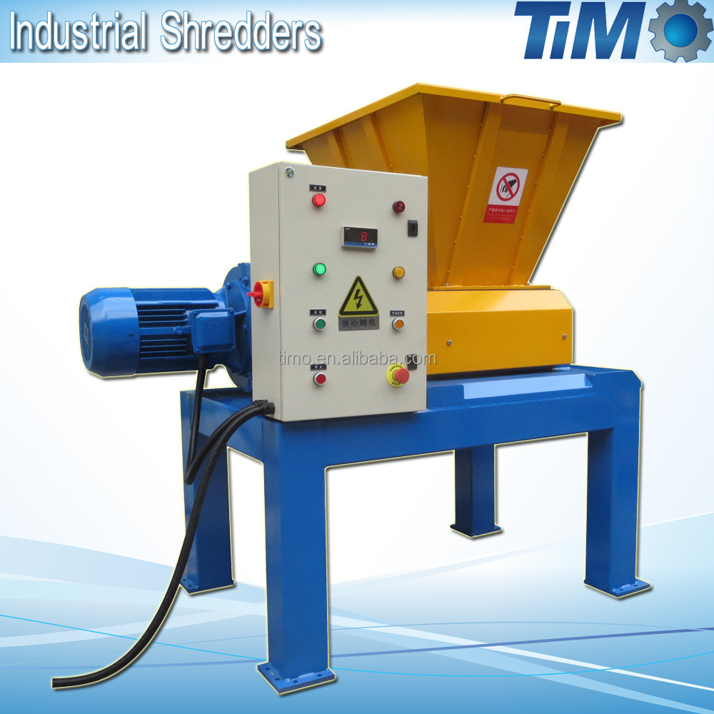 high efficient low consumption used tyre industrial shredder for sale