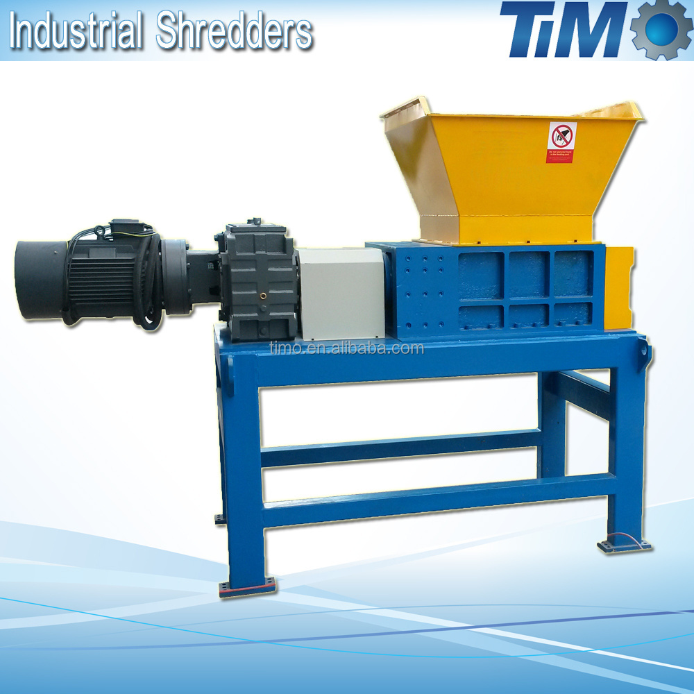 high efficient low consumption used tyre industrial shredder for sale