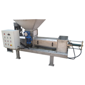 dewatering screw press machine for organic food waste dewatering