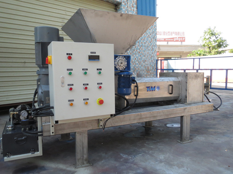 dewatering screw press machine for organic food waste dewatering