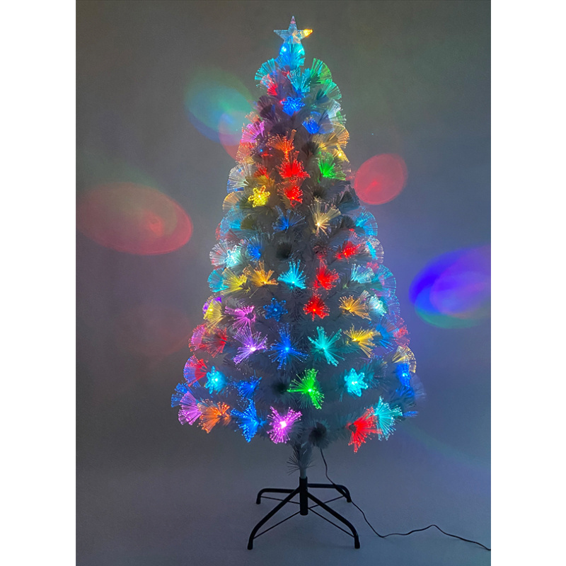 Wholesale Cheapest Price Christmas Tree Fiber Optic Color Changing Multi Colour Free Standing for Indoor Home Ho