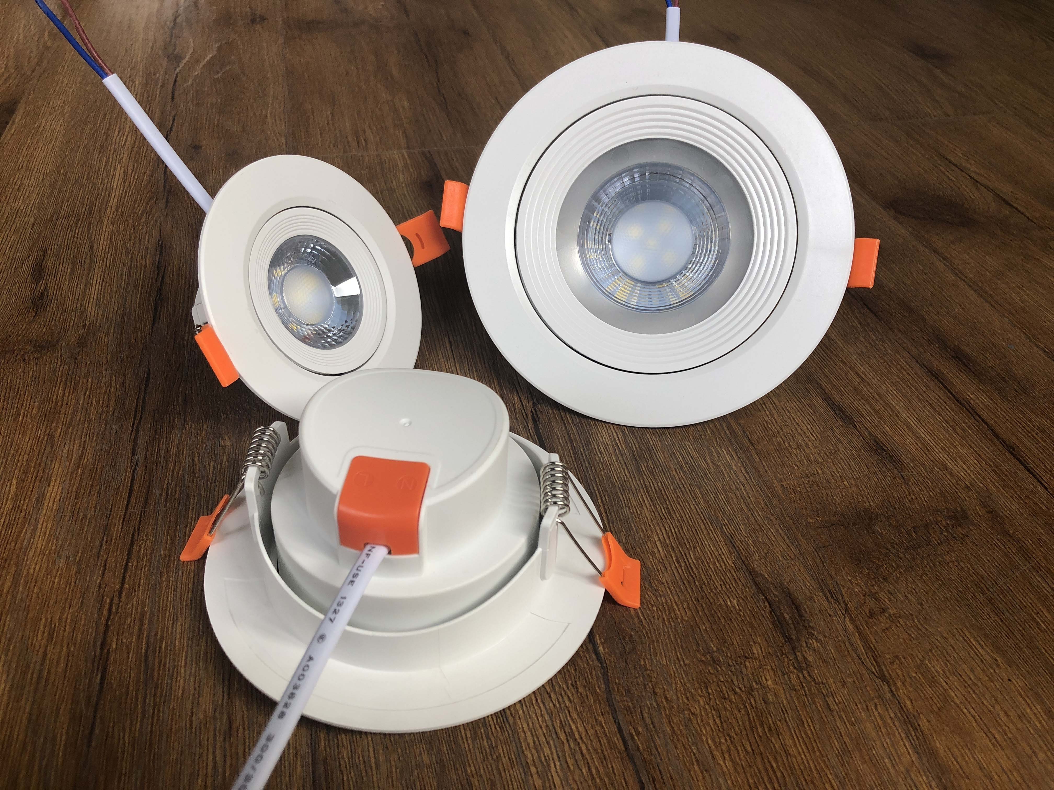 Recessed Smd Ceiling light Round downlight 7w 9w 12w led down lights