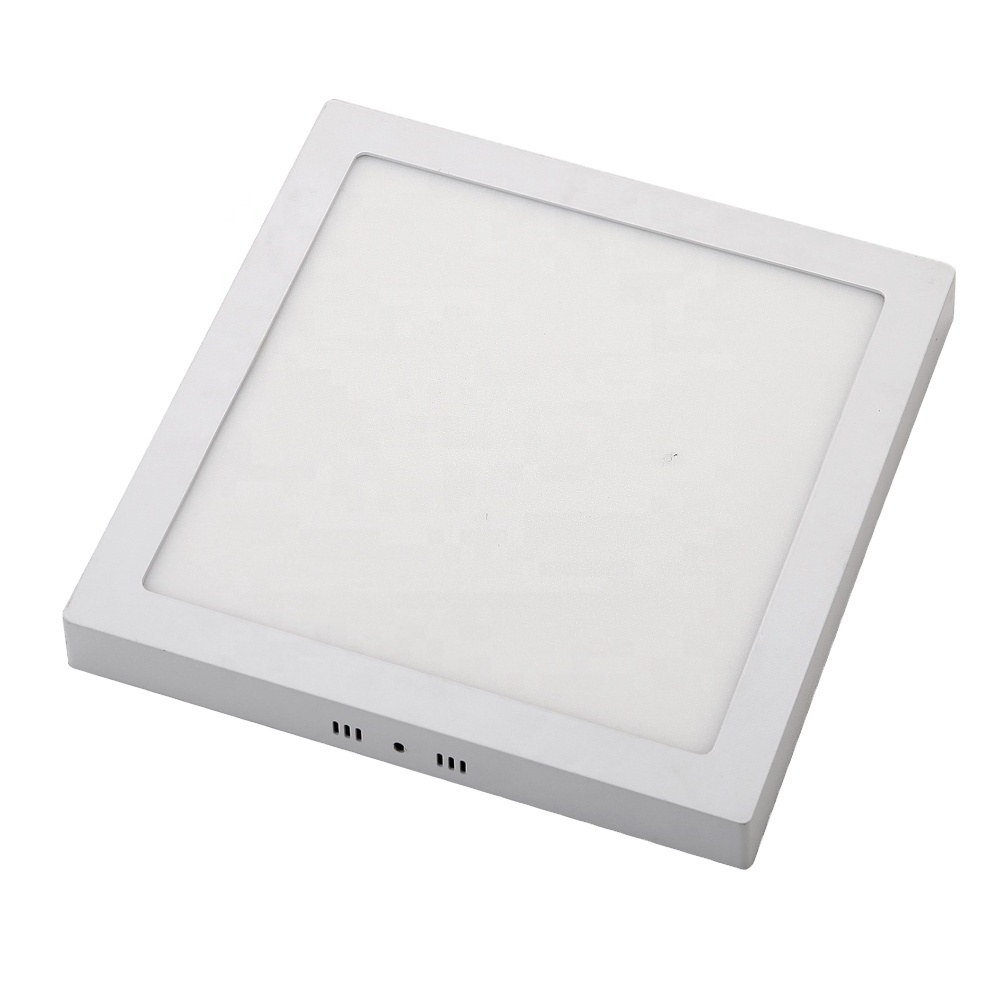 led panel light 12w 220v led lights for home round backlit square frameless plastic recessed foco led panel lights