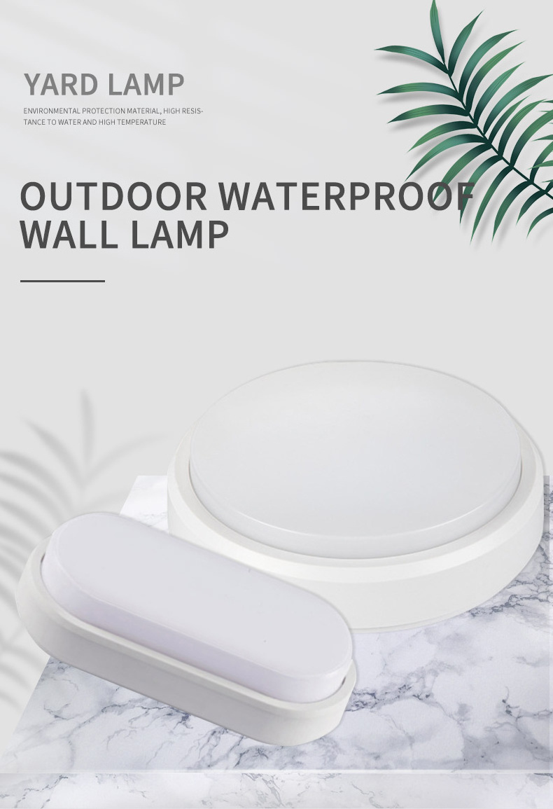 A 2023 moisture proof led ceiling lamp 18w 24w IP54 new model bathroom indoor outdoor wall lamp